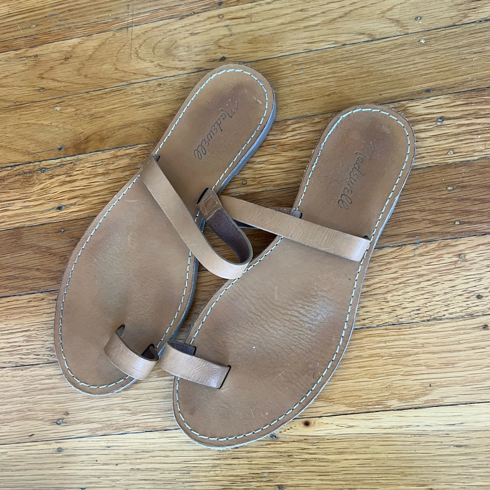 Tan Leather Women's Sandals